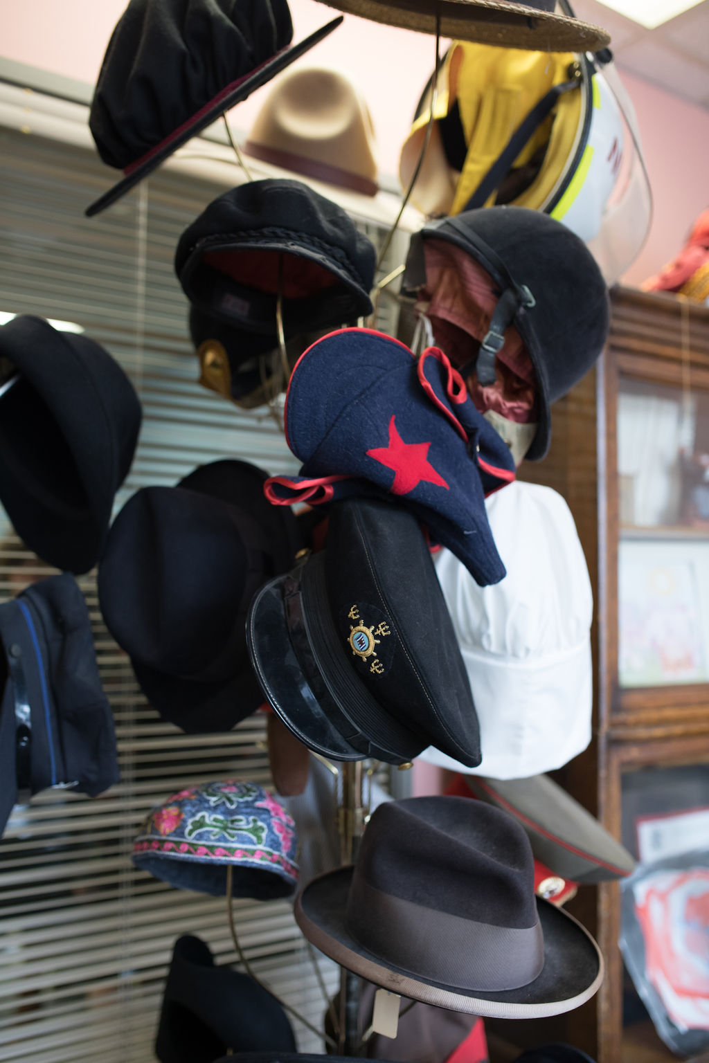variety of hats